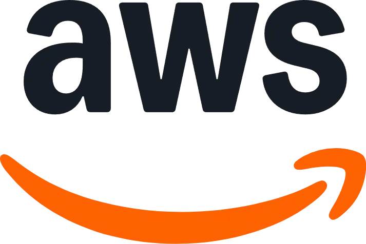 Amazon Web Services logo for ai agent development service home page